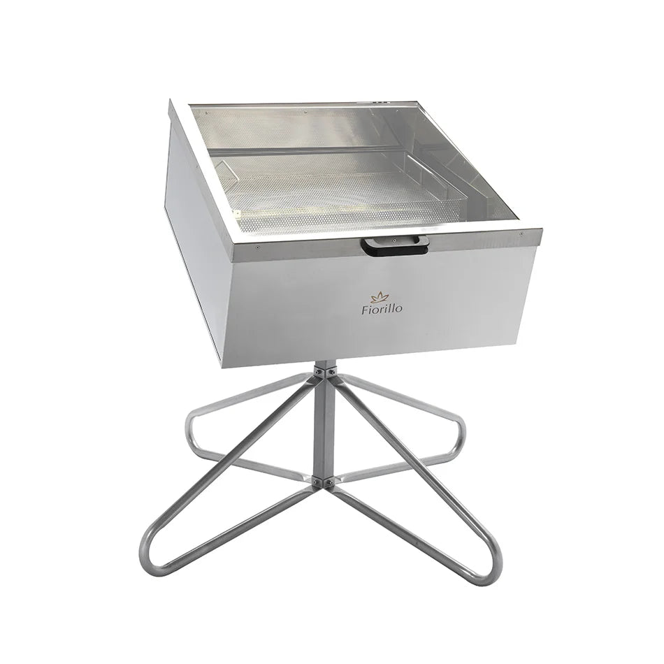 3290 Sonnenwachsschmelzer 70×70 cm → Edelstahl, isoliert, drehbar